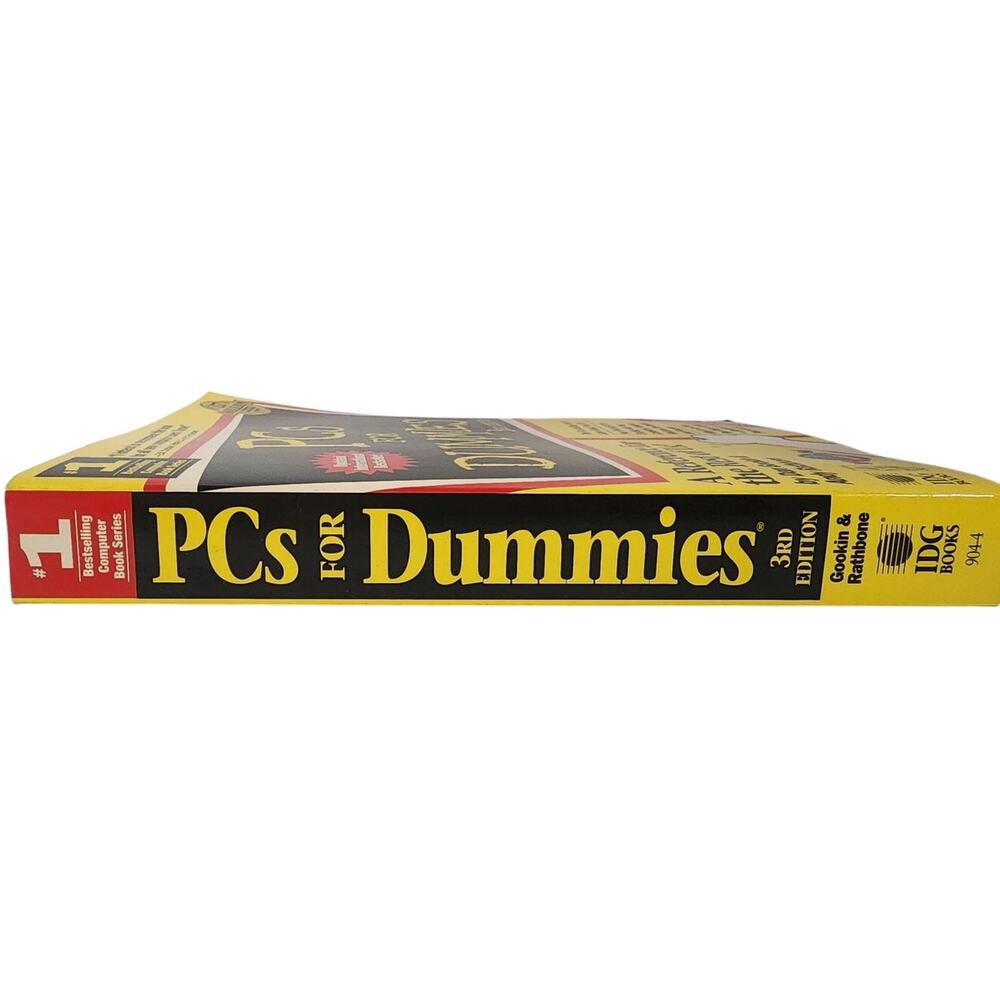 PCs For Dummies 3rd Edition Dan Gookin IGG Paperback Computer Guide Book - Picture 4 of 5